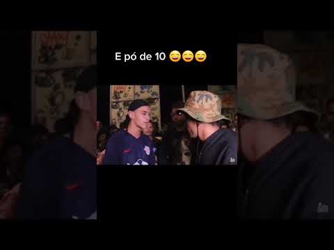 😂😂É O PÓ DE 10 KAKAKAKAKA GELADO😂😂 #batalhaderima #vibe #rodacultural #gelado