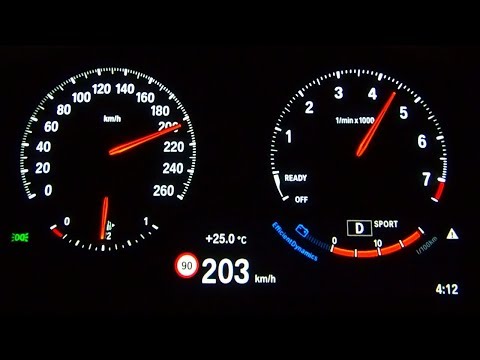 BMW X1 18i 1.5 Turbo Acceleration 0-200 TOP SPEED TEST