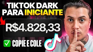TIKTOK DARK: COMO MONETIZAR RÁPIDO E GANHAR DINHEIRO EM 2026