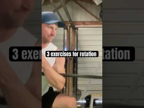 Three rotation strength  exercises for paddlers
