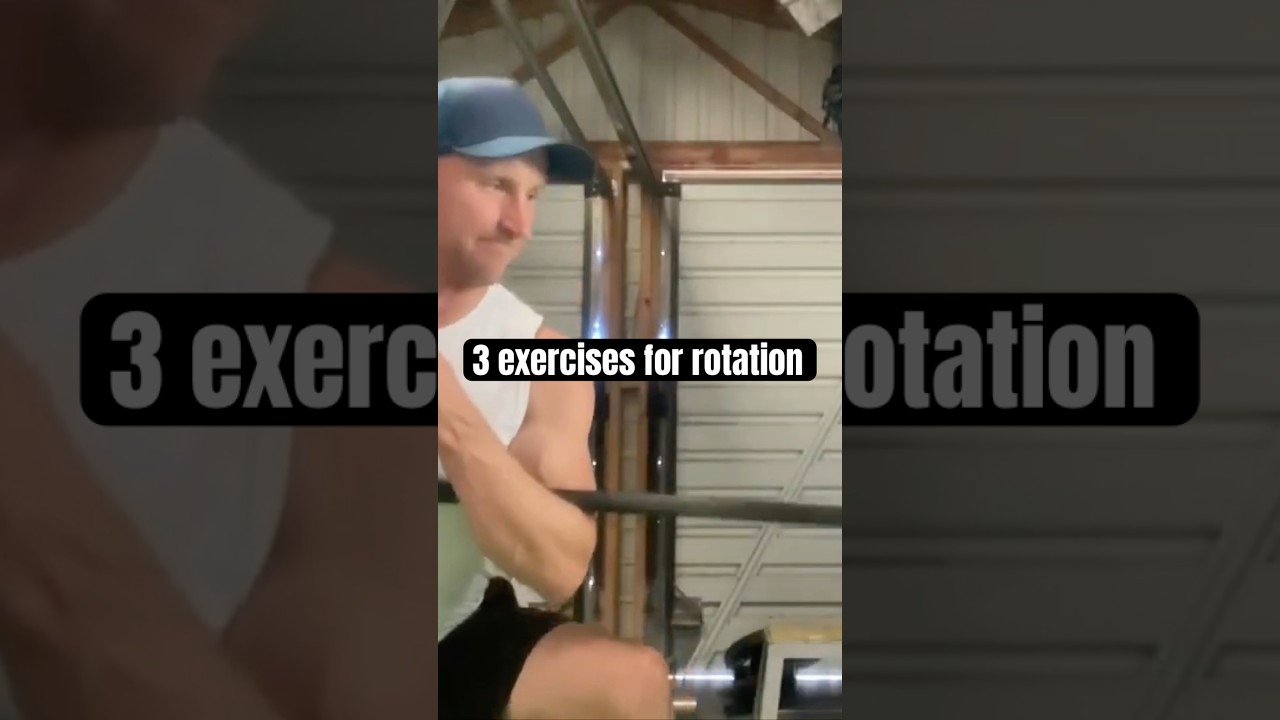 Three rotation strength  exercises for paddlers