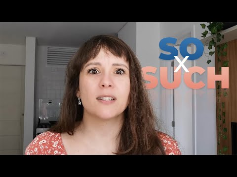 SO x SUCH | Como usar e suas diferenças