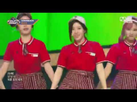 Berry Good Comeback Stage "BibbidiBobbidiBoo" M Countdown (4/20/2017)
