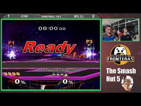 The Smash Hut 5 -Grand Finals- JCAM(Fox/Shiek) vs MDL(Jigglypuff/Marth)