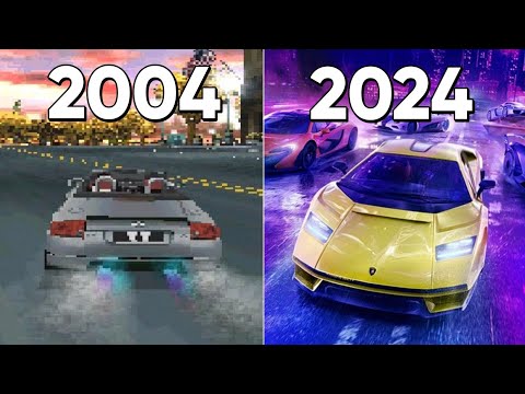 Evolution of Asphalt Games (2004-2024)