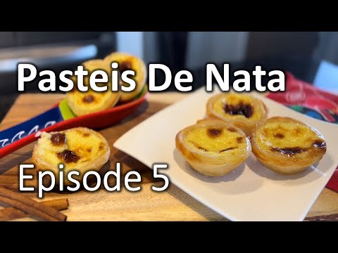 How To Make Delicious Pasteis De Nata - Portuguese Egg Tart Recipe #portuguesefood