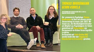 Grünes Forum  - Veranstaltung vom 7. 2.2023 mit dem Klimapsychologen Thomas Brudermann