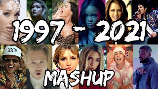 POP SONGS WORLD 1997-2021 | POP 2021 MEGAMİX [200+ Songs Mashup]