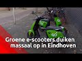 Steeds meer groene scooters rijden rond in Eindhoven.