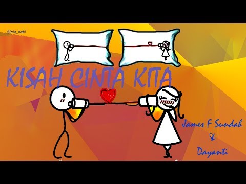 KISAH CINTA KITA - James F Sundah & Dayanti (Lirik Video)