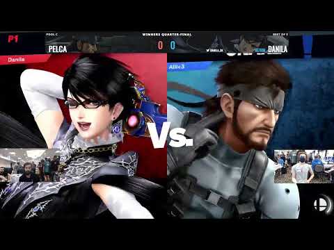 Waterville Smash Attack: The Invasion - Pelca(Snake) vs. Danila(Bayonetta) - Winners Quarters - SSBU