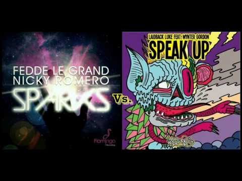 Laidback Luke vs. Fedde Le Grand & Nicky Romero - Sparks Up (Dj Sunset Mashup)