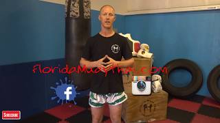 Basic hip rotation for kick power