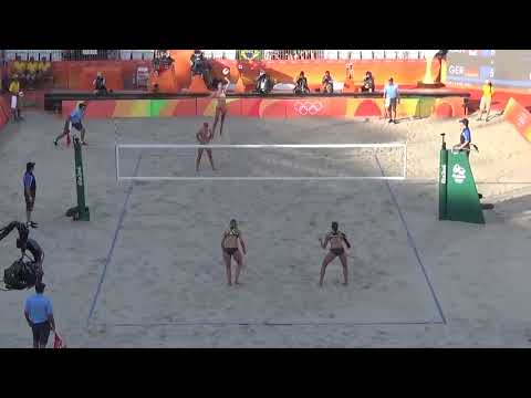 Pavan – Bansley CAN 0–2  GER Ludwig – Walkenhorst - QUARTAS DE FINAL