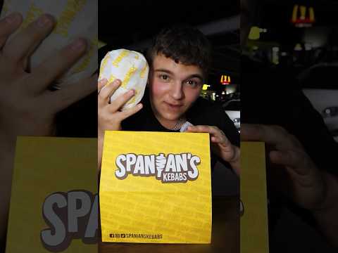 I tried Spanians Kebabs! #spanian #spanianskebab