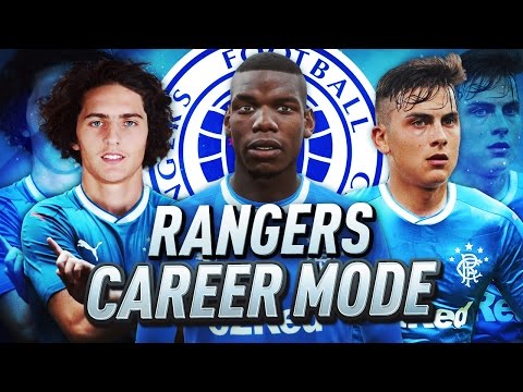 RANGERS CAREER MODE!!! FIFA 17 RETURN TO GLORY