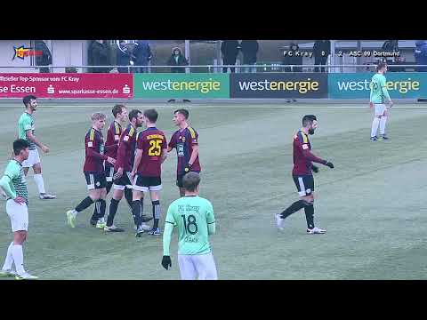2022 01 29  FV N'rh  Oberliga Testspiel FC Kray vs  ASC 09 Dortmund