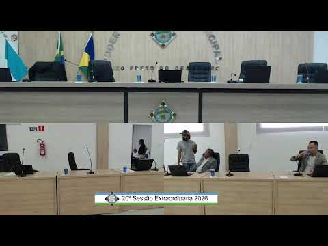 20ª  Sessão Extraordinária de 2026