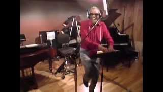 Ray Charles recording for "We are the World"