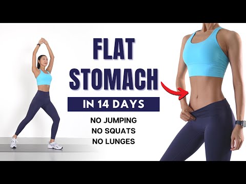 FLAT STOMACH in 14 Days - Belly Fat Burn????15 min Standing Workout | No Jumping, No Squats, No Lunges