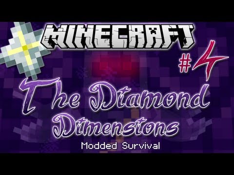 "NETHER STAR" | Diamond Dimensions Modded Survival #4 | Minecraft