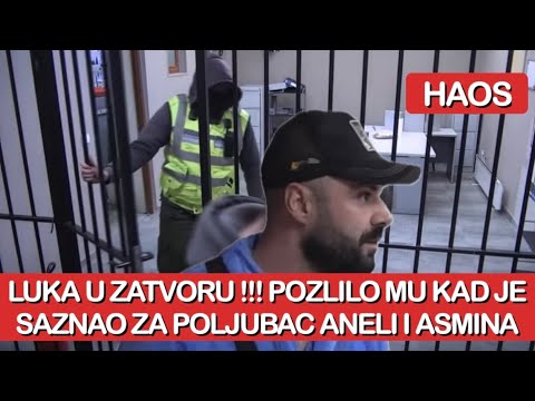 Elita 9: LUKA U ZATVORU !!! POZLILO MU KAD JE SAZNAO ZA POLJUBAC ANELI I ASMINA | Zadruga uzivo