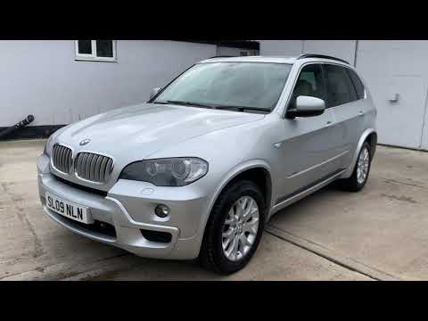 09'09 BMW X5 3.0SD M-Sport Auto finished in Titanium Silver