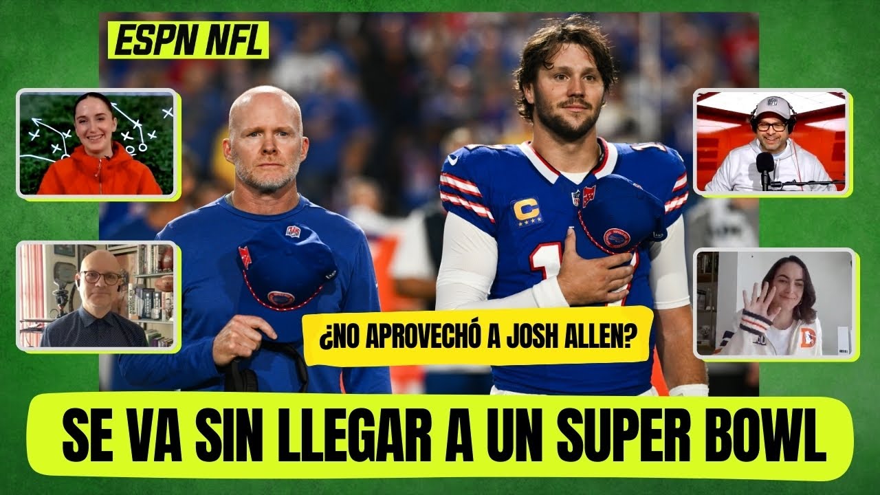 BILLS DESPIDIERON a SEAN McDERMOTT por NUNCA llegar a un SUPER BOWL con JOSH ALLEN | ESPN NFL