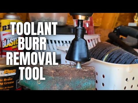 Deburring External Chamfer Tool | How to use a Burr removal tool