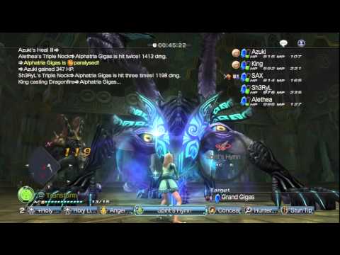 WKC 2 Vellgander Tower - Section 4 GR 23 - Grand Gigas Boss Fight White Knight Chronicles II