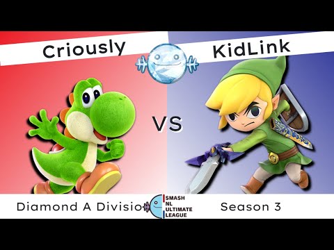 SNUL S3W1 - Criously (Yoshi) Vs. Kidlink (Toon Link) [DiamondA]