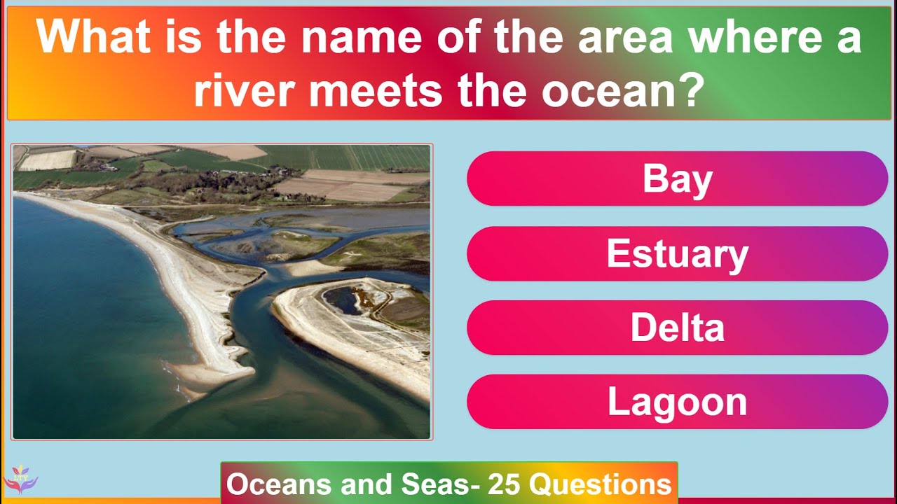 Oceans and Seas Quiz | 25 Questions