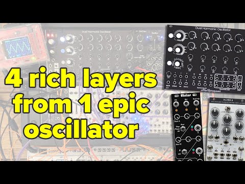 First patch with the AtoVproject Dual Harmonic Oscillator