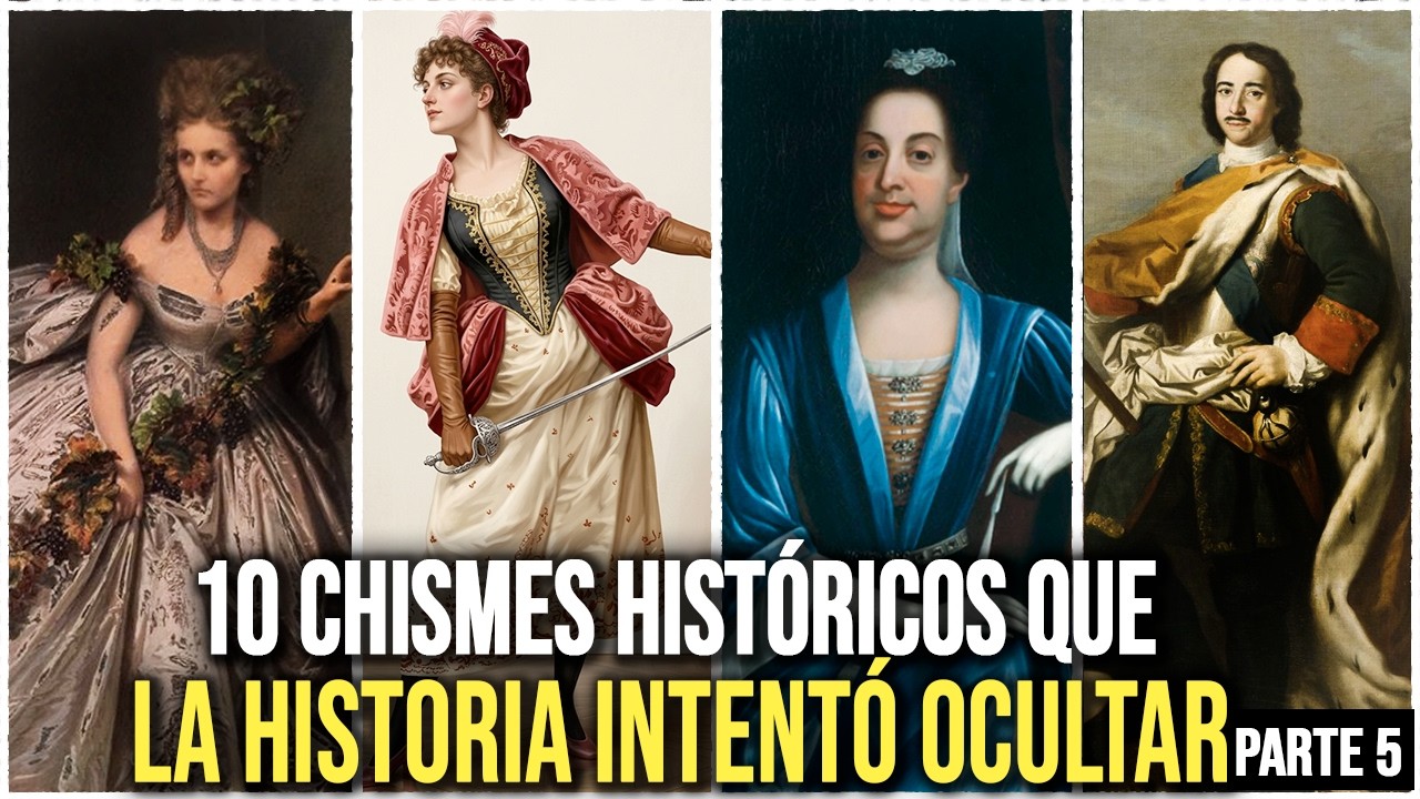 10 chismes históricos que la historia intentó ocultar - Parte 5