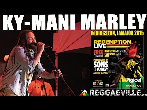 Ky-Mani Marley - Iron Lion Zion in Kingston, Jamaica @ Bob Marley 70th Birthday [2/7/2015] #MARLEY70
