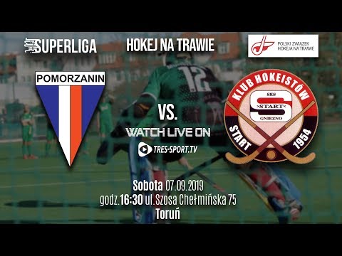 Pomorzanin Toruń - UKH Start Gniezno | Superliga Hokeja na Trawie | 1 kolejka