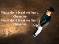 Greyson Chance- Cheyenne Lyric Video. 