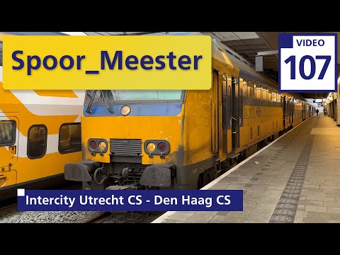 (4K) #cabview #railway NS Trein | Rij mee met de #intercity van #utrecht naar #denhaag (107)
