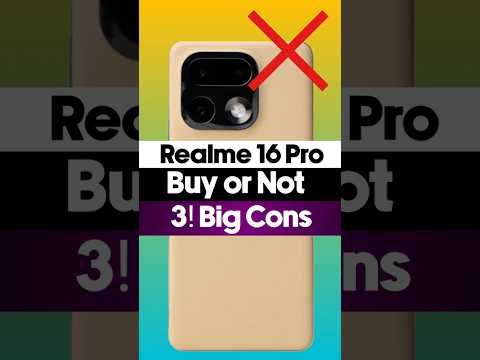 Thumbnail for ❌️ Buy Or Not Realme 16 Pro 5G : 3 Big Problems
