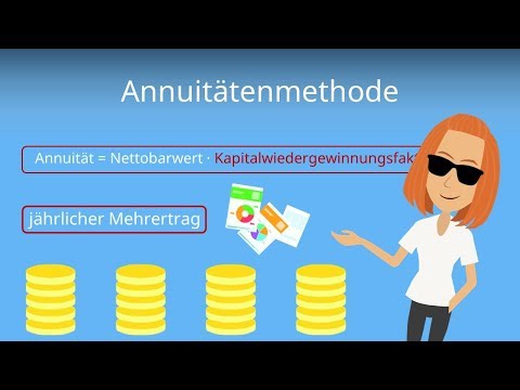 Annuitätenmethode - Dynamische Investitionsverfahren einfach erklärt
