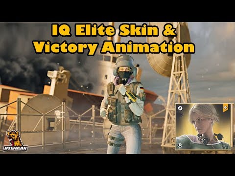IQ Elite Skin & Victory Animation - Rainbow Six Siege Operation Chimera