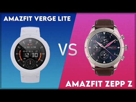 Amazfit Verge Lite vs Amazfit Zepp Z Comparison