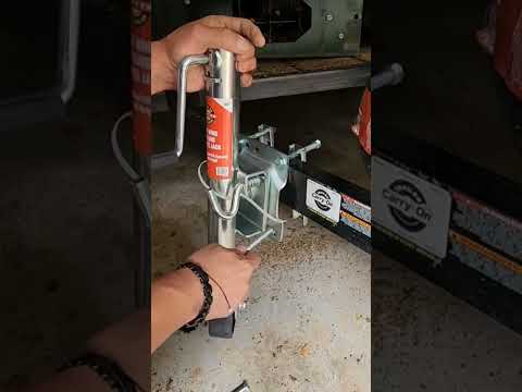 installation of a swivel jack on my utility trailer