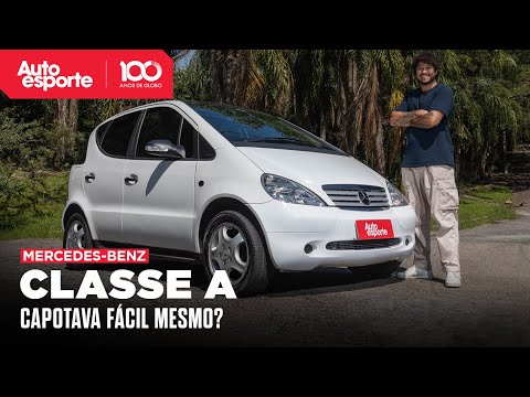 MERCEDES CLASS A: 1st POPULAR luxury car had a LYING ENGINE, was REVOLUTIONARY and CONTROVERSIAL