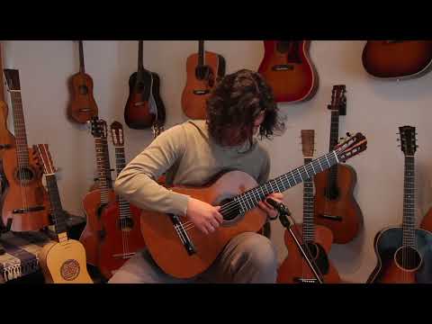 Eugenio Riba 2020 Classical Guitar "La Pluma" – A Masterful Copy of an Antonio de Torres Guitar - Check Video! image 20