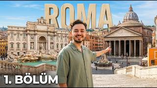 Antik Roma'da Bir Gün! | Trevi Çeşmesi, Pantheon, İspanyol Merdivenleri