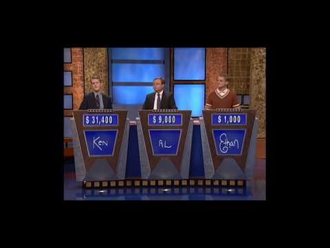 Double Jeopardy, Ken Jennings DAY 8 - 3rd Daily Double (6/11/04)