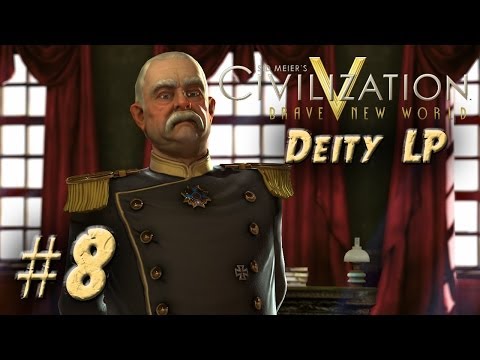 Civilization 5 Brave New World Let's Play Germany Deity - Part 8