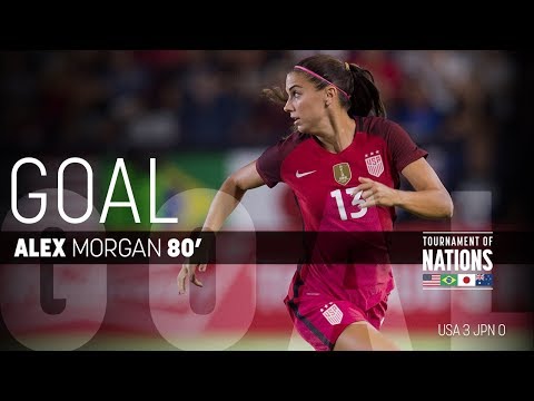 WNT vs. Japan: Alex Morgan Goal - Aug. 3, 2017