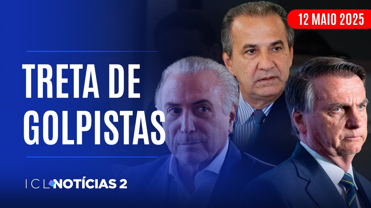 ICL NOTÍCIAS 2 - 12/05/25 - TEMER ARTICULA NOME DA DIREITA PARA 2026 E ENFURECE BOLSONARISTAS